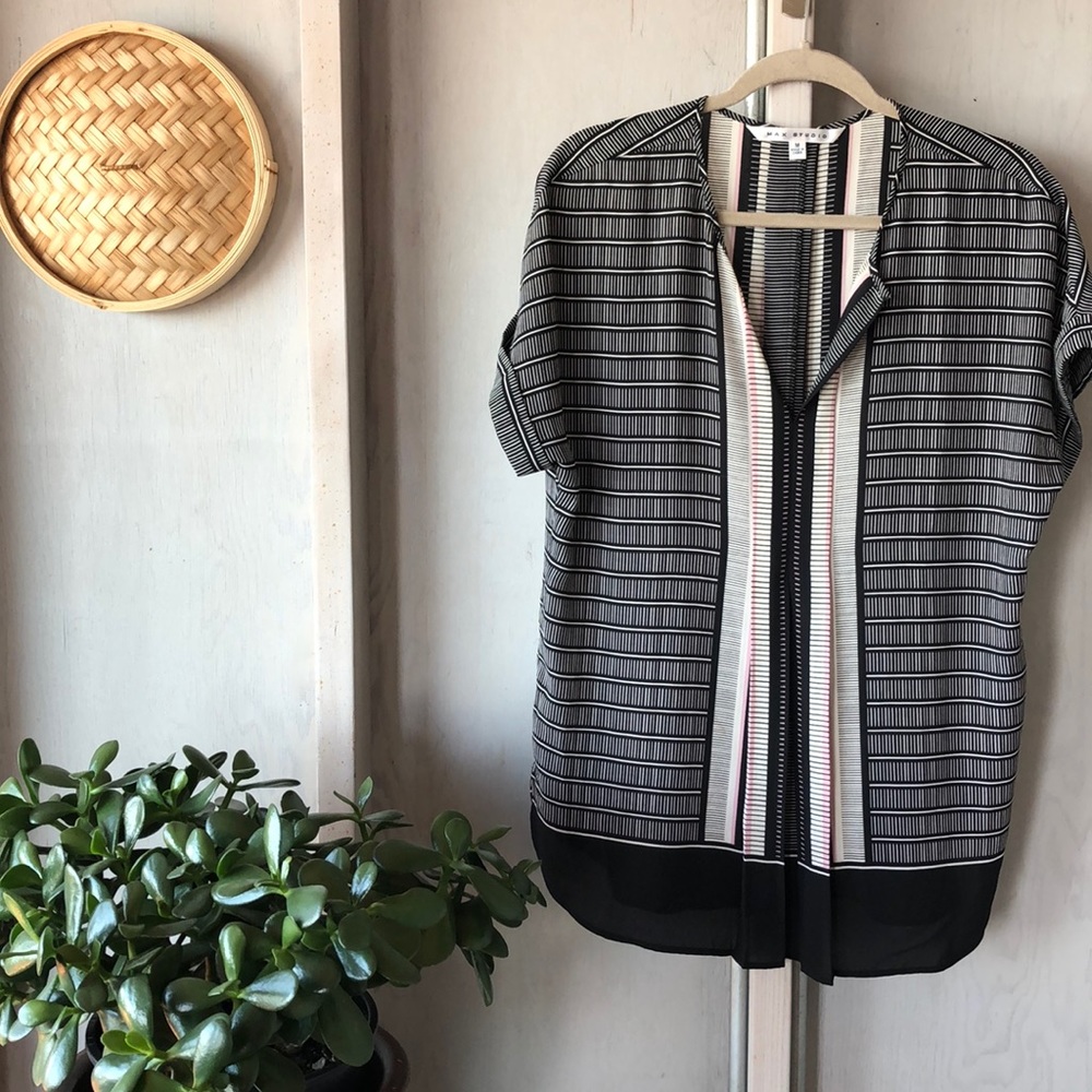 Max Studio®️ Pleated Top